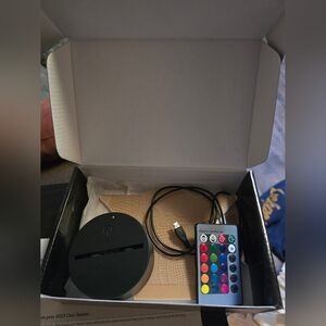 3 Pattern 3D Illusion Star Wars Night Light, 16 Color Change Decor Lamp